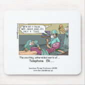 Tapis De Souris Drôle Émission TV "E.R" Parodie Souris Pad (Devant)