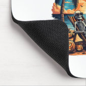 Tapis De Souris Drôle été Skeleton Beach Party Halloween Vi (Coin)