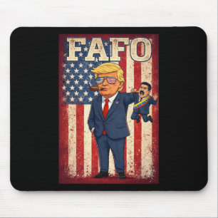 Tapis De Souris Drôle Fafo Trump Fafo Américain Usa Pour Hommes Fe