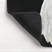 Tapis De Souris Drôle Fantôme D'Halloween Dessin Passé (Coin)