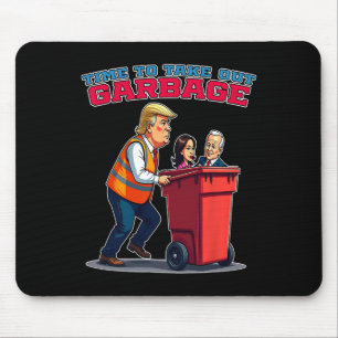 Tapis De Souris Drôle Garbage Pour Trump Mega Et Mgga 2024