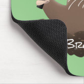 Tapis De Souris Drôle gopher de poche creusant dessin dessin de de (Coin)