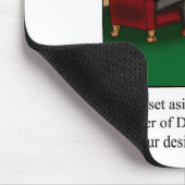 Tapis De Souris Drôle Grim Reaper Dance Cartoon (Coin)