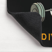 Tapis De Souris Drôle Gym Duck Citer Tout Mal Et Je Suis Fatigué (Coin)