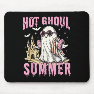 Tapis De Souris Drôle Halloween Hot Ghoul été été été Éffrayant