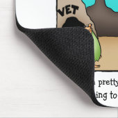 Tapis De Souris Drôle Humour de la souris (Coin)