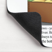 Tapis De Souris Drôle Humour Médicale Mousepad (Coin)