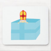 Tapis De Souris Drôle mignon St Nicholas Dutch Sinterklaas Kids Ar (Devant)