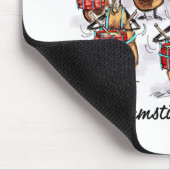 Tapis De Souris Drôle Noël 12 Tambours Drumming Cadeaux & Tee (Coin)