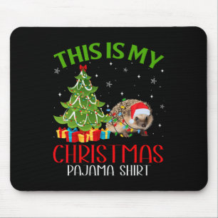 Tapis De Souris Drôle Noël Père Noël C'Est Mon Porcupine Noël Pa