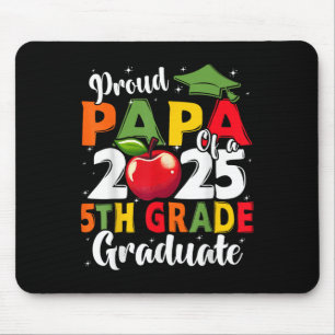 Tapis De Souris Drôle Papa Fier D'Un Cl De 2025 5E Graduat