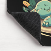 Tapis De Souris Drôle Pas Rapide Pas Furieux (Coin)