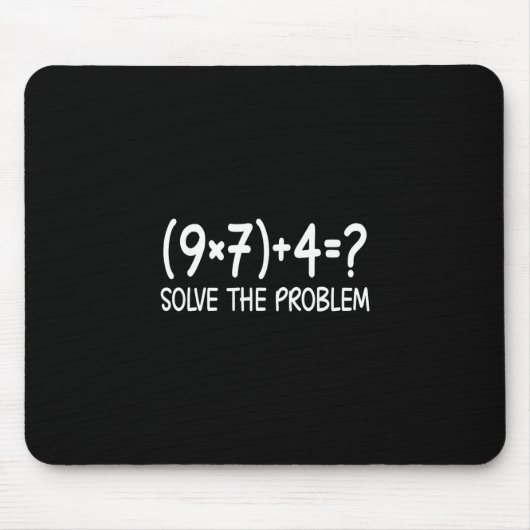 Tapis De Souris Drôle Pemdas Enseignant de Mathématiques Élémentai (Devant)
