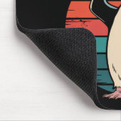 Tapis De Souris Drôle Penguin Résiste À La Manifestation Contre Le (Coin)