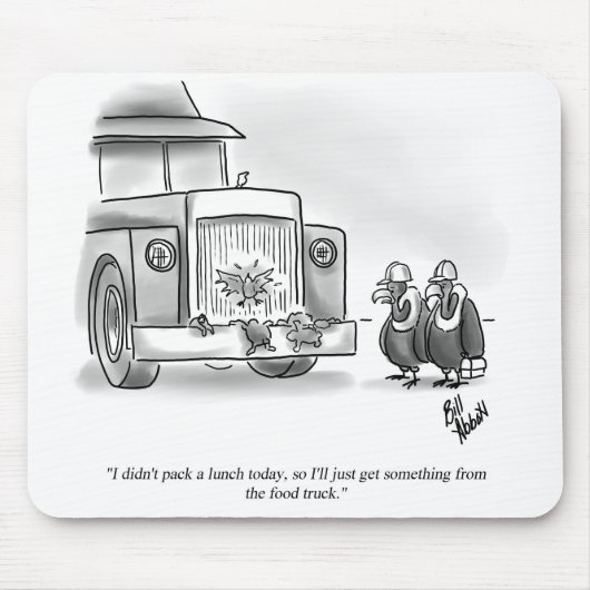 Tapis De Souris Drôle Percentres de travail de construction dessin (Devant)