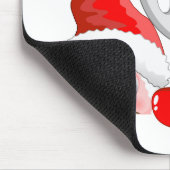 Tapis De Souris Drôle Père Noël et Reindeer Cartoon (Coin)