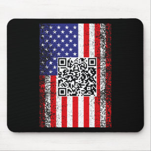 Tapis De Souris Drôle président Qr Trump Code Danse