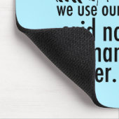 Tapis De Souris Drôle Pro Choice Rétro Feminist Caricature politiq (Coin)