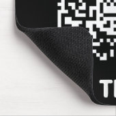 Tapis De Souris Drôle Qr Trump Danser Code interactif (Coin)