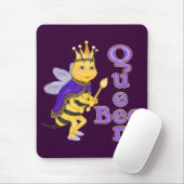 Tapis De Souris Drôle Queen Bee (Avec souris)
