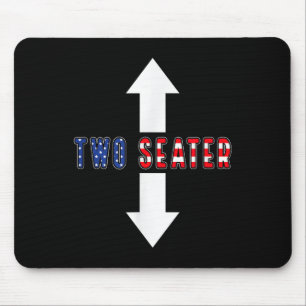 Tapis De Souris Drôle Sarcastique deux places 4 juillet American M