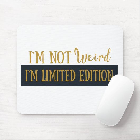 Tapis De Souris Drôle sarcastique provocation introvertie citation (Avec souris)