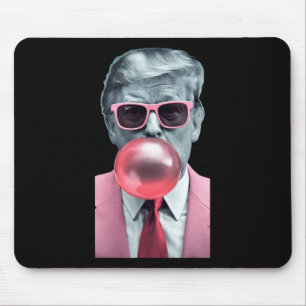 Tapis De Souris Drôle Tee en Bubble Gum rose Trump Yum