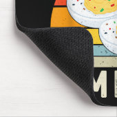 Tapis De Souris Drôle Thanksgiving OEufs Dévilés Vous savez pourqu (Coin)