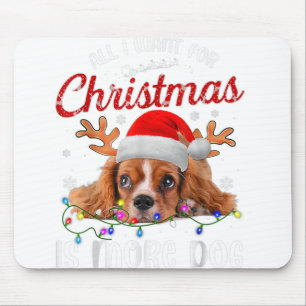 Tapis De Souris Drôle Tout Ce Que Je Veux Pour Noël Est Plus De Ch
