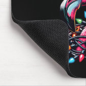 Tapis De Souris Drôle Trocal Nk Flamant rose Noël En Juillet Hawai (Coin)