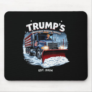 Tapis De Souris Drôle Trump 2024 Victory Snowflake Removal