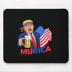 Tapis De Souris Drôle Trump Boire de la bière Tee - shirts faire N