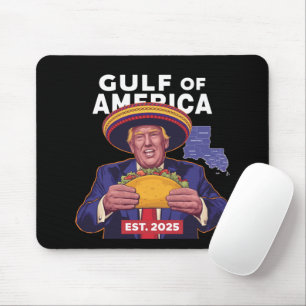 Tapis De Souris Drôle Trump Golfe De Nous Amérique 2025 Trump