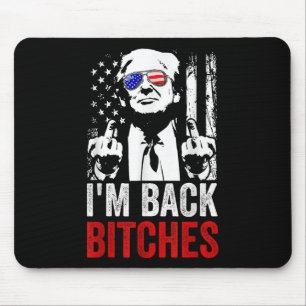 Tapis De Souris Drôle Trump Im Back Es Reprennent La Grande Amériq