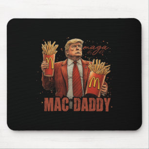 Tapis De Souris Drôle Trump Mcdon 2024 Fast Food Mac Daddy Hamburg