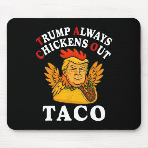Tapis De Souris Drôle Trump Taco Trump Toujours Se Défile 2