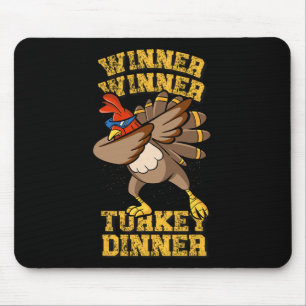 Tapis De Souris Drôle Trump Winner Dîner Turquie Dabbing Tu