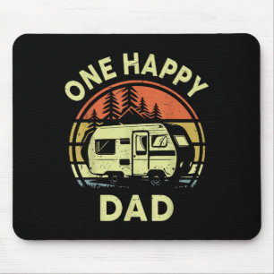 Tapis De Souris Drôle Un Joyeux Camper Papa Cadeaux D'Anniversaire