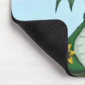 Tapis De Souris Drôle Yogi Dragon Peinture (Coin)