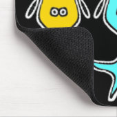 Tapis De Souris Drôles de Petits Bonshommes (Coin)