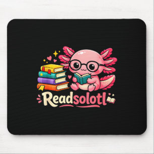 Tapis De Souris Drôles lectures mignonnes readsolotl livres amoure