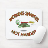 Tapis de souris drôles : Non plus dur plus futé de (Avec souris)