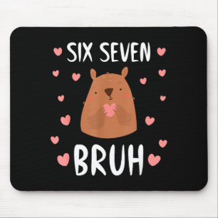 Tapis De Souris Drôles Six Sept Bruh 67 Groundhog Enfants Garçons