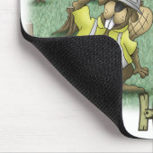 Tapis de souris drôles : Travail plus futé (Coin)