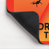 Tapis De Souris Drone Hobbyiste | Pilote de drone | Photographie | (Coin)