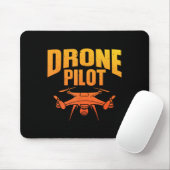 Tapis De Souris Drone Pilote Art Pour Hommes Femmes Enthousiaste D (Avec souris)