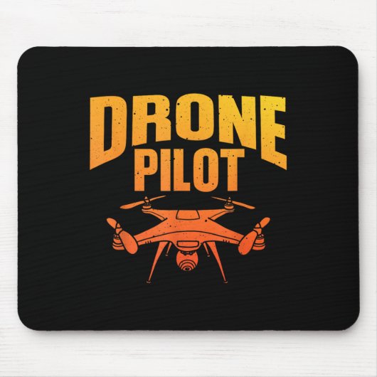 Tapis De Souris Drone Pilote Art Pour Hommes Femmes Enthousiaste D (Devant)