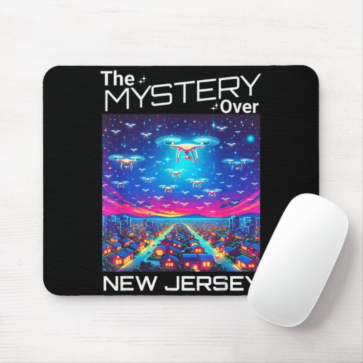 Tapis De Souris Drones New Jersey The Mystery Over New Jersey Funn (Avec souris)