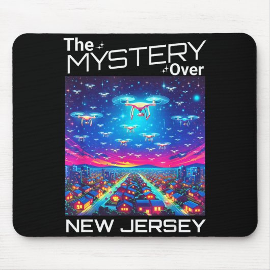Tapis De Souris Drones New Jersey The Mystery Over New Jersey Funn (Devant)