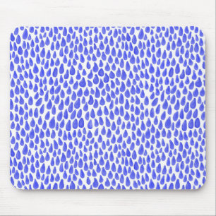 Tapis De Souris Droplets - Bleu